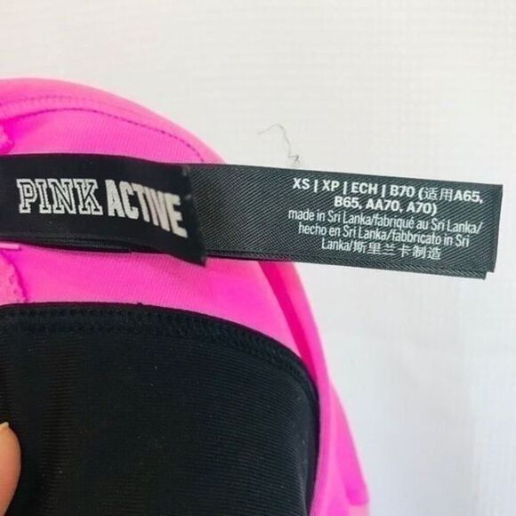 Pink Sports bra……0238 - Picture 2 of 4